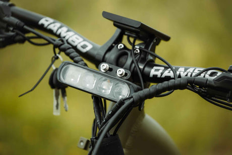 Rambo Rebel 2.0 Single Speed - Whisper-Quiet Mid-Drive E-Bike for Hunting & Trails