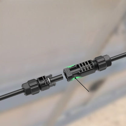 Heavy duty solar extension cable outdoor