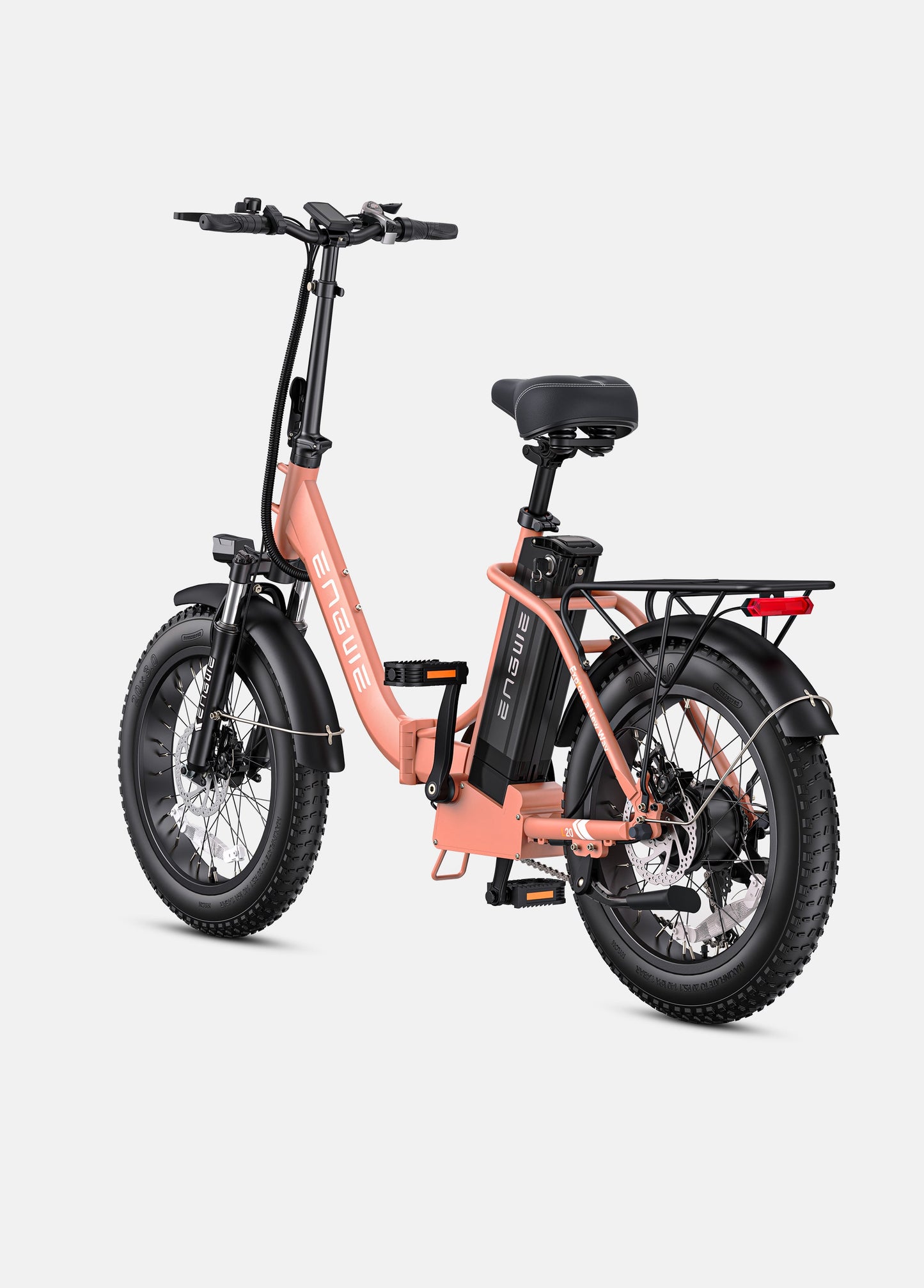 ENGWE L20 2.0 Folding Step-Through E-Bike | 750W, 84-Mile Range