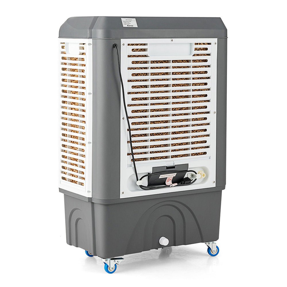 Portable air cooler on a white background