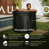 SAUNABOX® Ultimate Recovery Bundle Pro – Infrared Sauna + Cold Plunge Kit