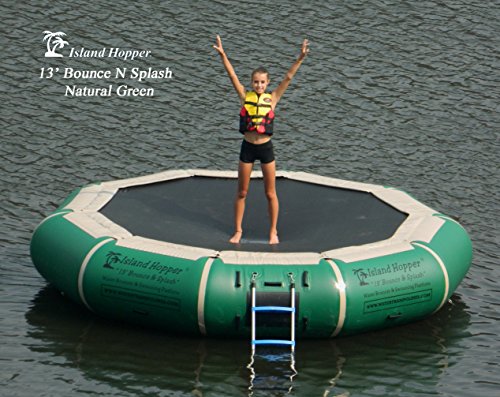 Island Hopper 13' Bounce N Splash Water Bouncer