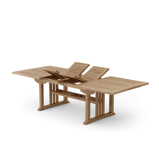 Anderson Teak Sahara 106″ Rectangular Double Extension Table [TBX-106RD]