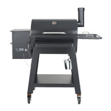 53" Heavy Duty Portable Wood Pellet BBQ Grill With Cart
