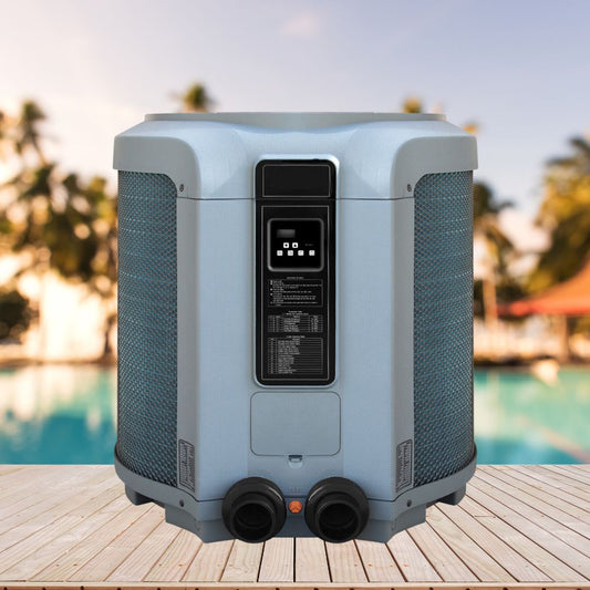 53K BTU Ultra‑Quiet Above Ground Swimming Pool Heater Pump