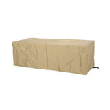56" Outdoor 50K BTU Wood Pattern Rectangle Gas Burning Fire Pit (SAK43681)