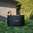 SaunaBox PlungeBox XL lay-flat portable cold plunge tub