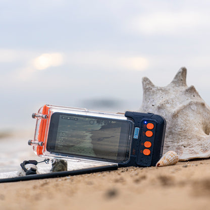Sublue H1+ Smart Waterproof Phone Case – 4K Underwater Camera Housing with AI Color Correction