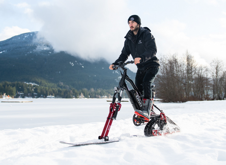 ENVO Flex Electric Snowbike — 1000W Pedal-Assist Winter Performance Bike