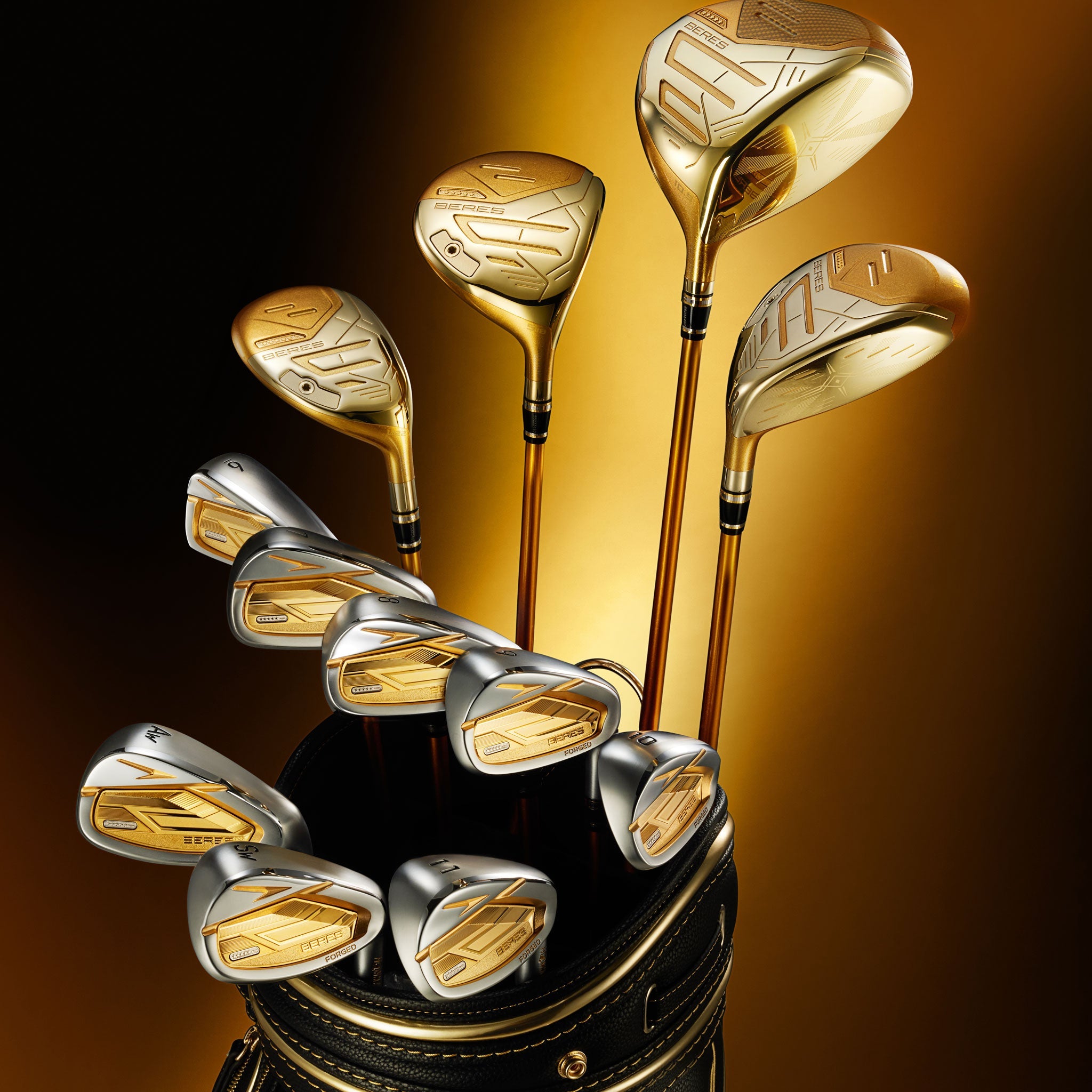 Honma BERES 09 5-Star Men's Set | Luxury Platinum Golf Clubs – The