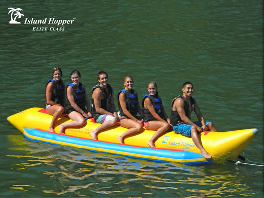 Island Hopper 6 Person Elite Class Inline Banana Boat Towable Tube