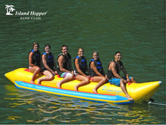 Island Hopper 6 Person Elite Class Inline Banana Boat Towable Tube
