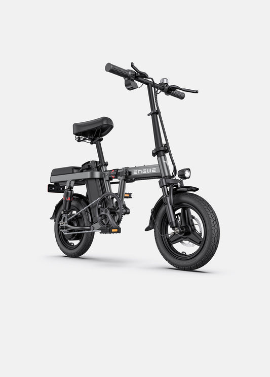 Engwe T14 Mini Folding E-Bike – 350W Motor, 33km/h Speed, Compact Urban Commuter