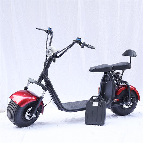 SoverSky X7 2000W Electric Fat Tire Citycoco Scooter – Up to 30 mph