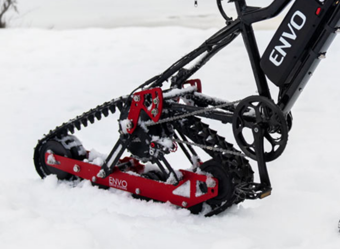 ENVO Flex Electric Snowbike — 1000W Pedal-Assist Winter Performance Bike