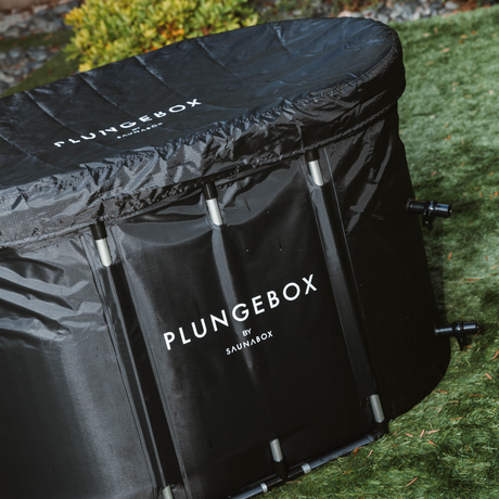 SaunaBox PlungeBox XL: Lay-Flat Cold Tub