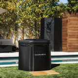 SAUNABOX® Ultimate Recovery Bundle Pro – Infrared Sauna + Cold Plunge Kit