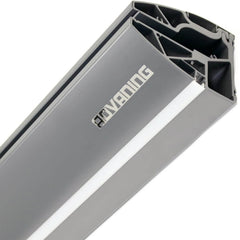 Advaning GA Series Clear Tempered Glass Door & Window Awning – Sleek Weather Protection (55x35 & 63x39)
