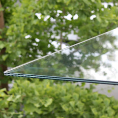 Advaning GA Series Clear Tempered Glass Door & Window Awning – Sleek Weather Protection (55x35 & 63x39)