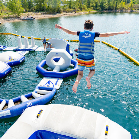 Aquaglide Thor Inflatable Aquapark Jump Station