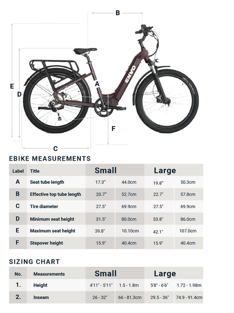 ENVO ST50 Electric Step-Thru Bike (Class 3)