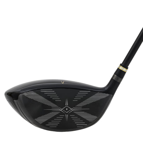 Close-up of BERES Black driver face and sole weighting