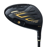 Luxury black golf driver handcrafted in Japan
