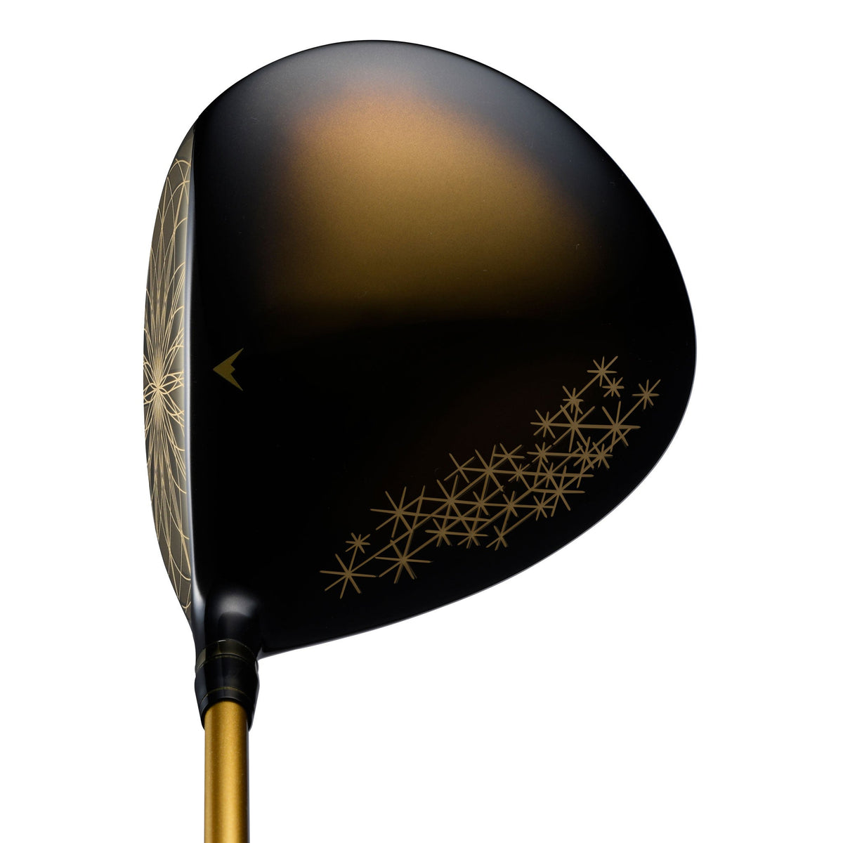  Honma BERES 10 Four-Star driver from men's package set – gold finish, laser-cut Kiriko crown
