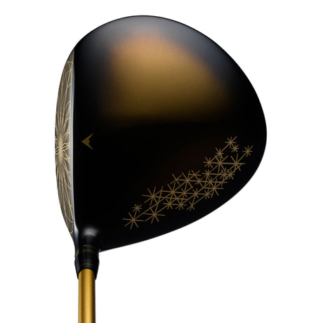  Honma BERES 10 Four-Star driver from men's package set – gold finish, laser-cut Kiriko crown