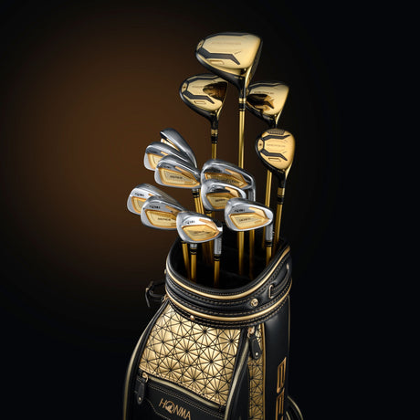  Honma BERES 10 Four-Star men's package set – 13 clubs with premium Kiriko cart bag