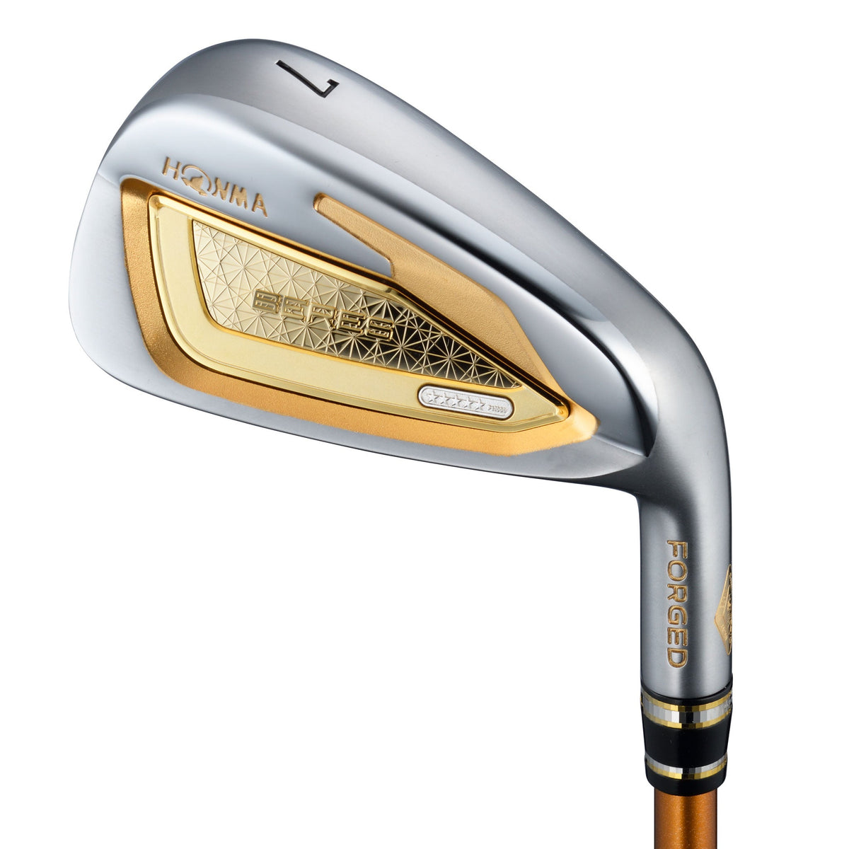 Forged Honma irons 5 star champagne gold finish