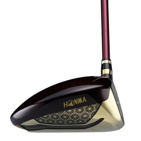 Honma BERES 10 Three-Star ladies driver – 24K gold accents, aluminum weight technology