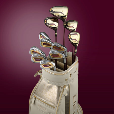  Honma BERES 10 Three-Star ladies package set – 10 clubs with premium Kiriko cart bag