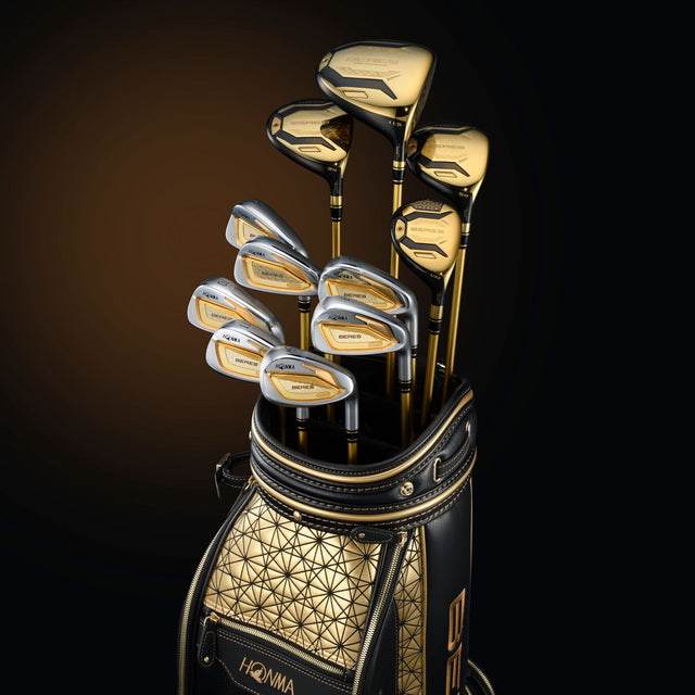 Honma BERES 10 Four-Star ladies package set – 10 clubs with premium Kiriko cart bag