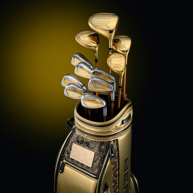 Honma BERES 10 Five-Star ladies package set – flagship 10-piece set with luxury Kiriko cart bag