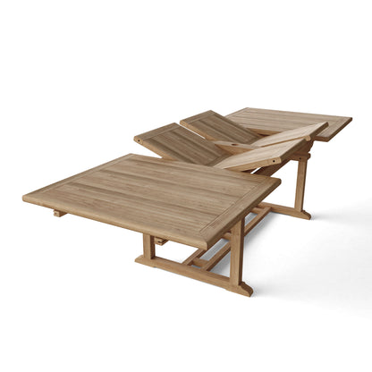 Anderson Teak Valencia 117″ Rectangular Double Extension Table [TBX-117RD]