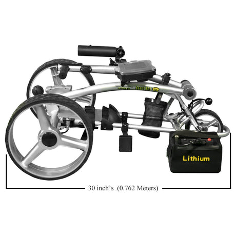 BatCaddy X4 Sport Electric Golf Caddy - Effortless Golfing on a Budget