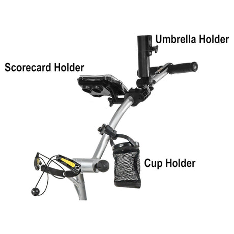 BatCaddy X4 Sport Electric Golf Caddy - Effortless Golfing on a Budget