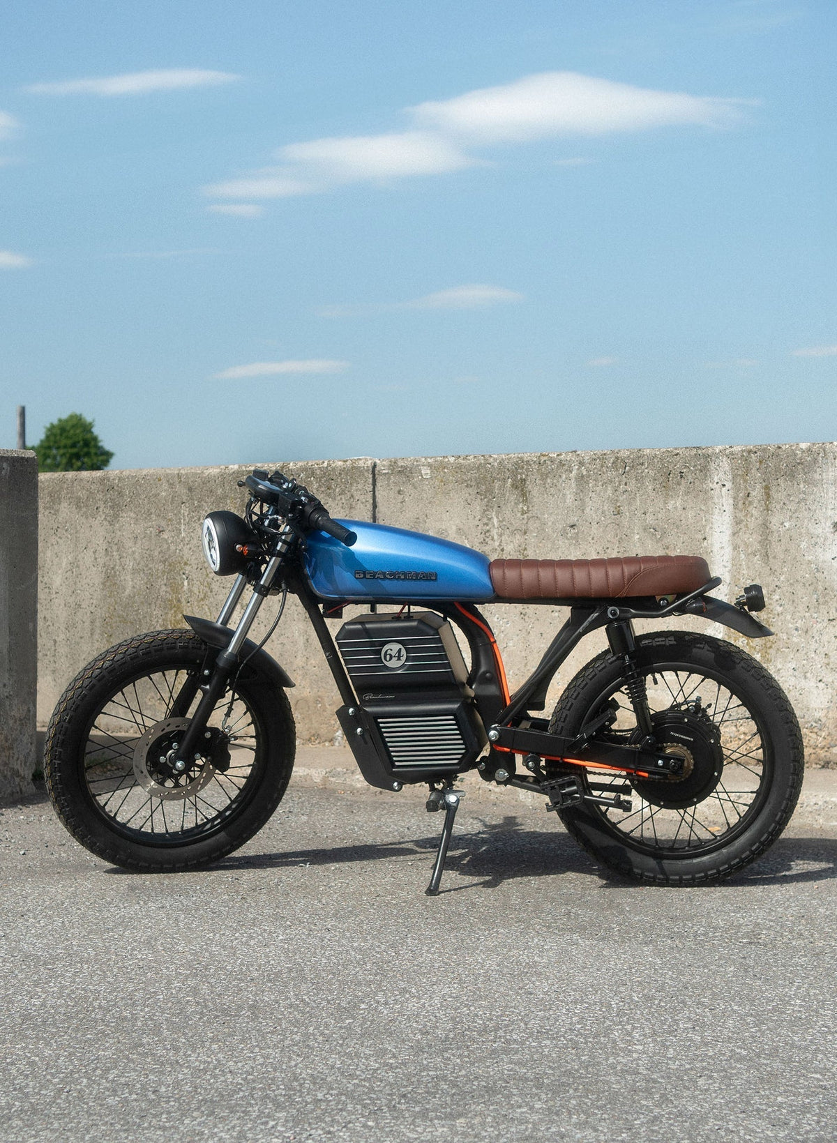 Beachman '64 Electric Café Racer E-Bike