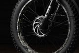 Kenda 26” x 4.8” anti-puncture tires on Rambo Megatron 4.0 gripping terrain