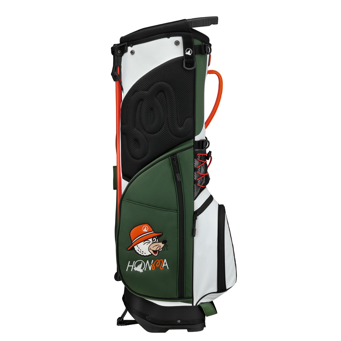 Malbon x Honma green stand golf bag