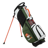 Malbon x Honma green stand golf bag