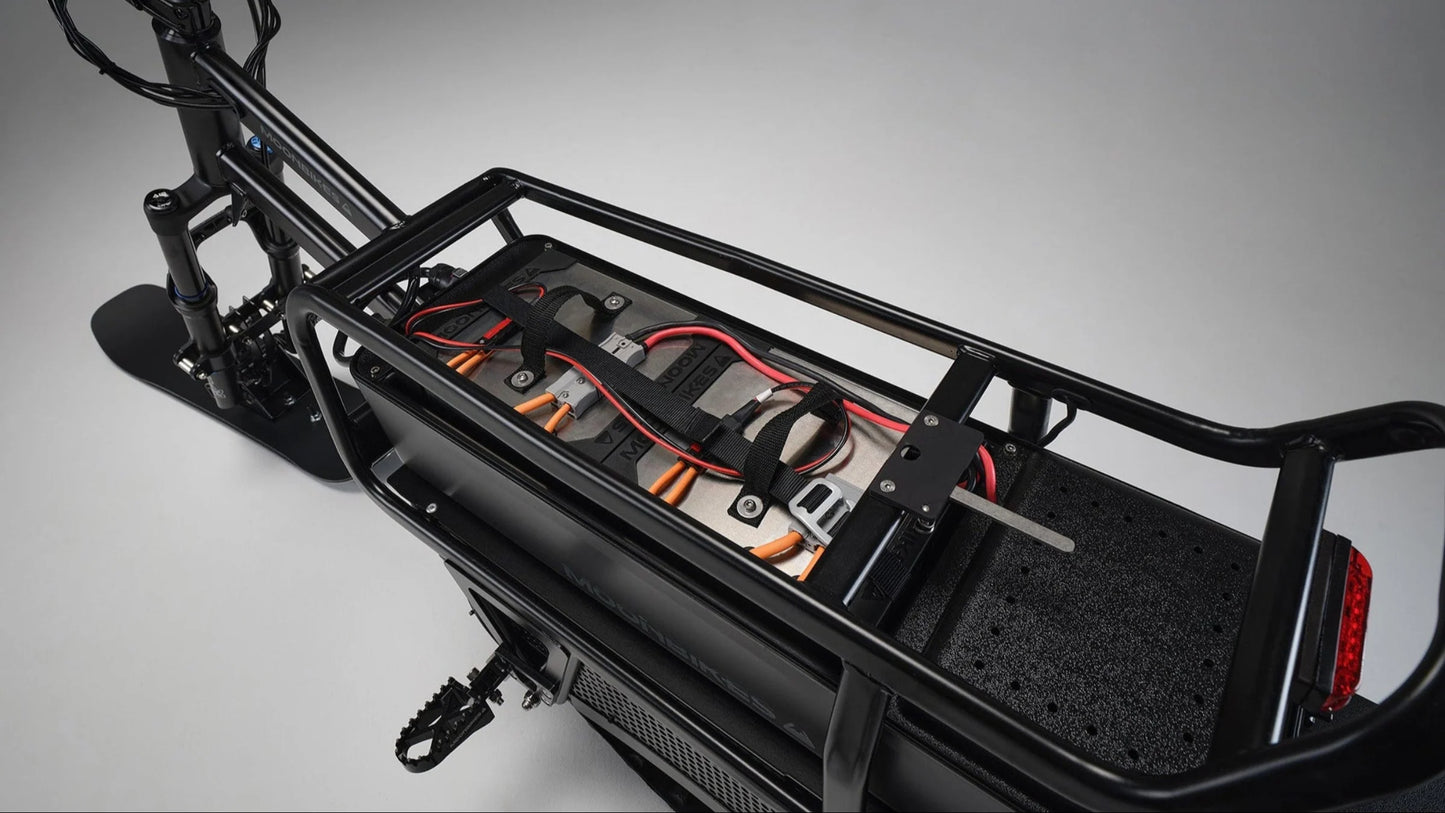 ENVO MoonBike — 100% Electric Snowbike for Ultimate Winter Adventure