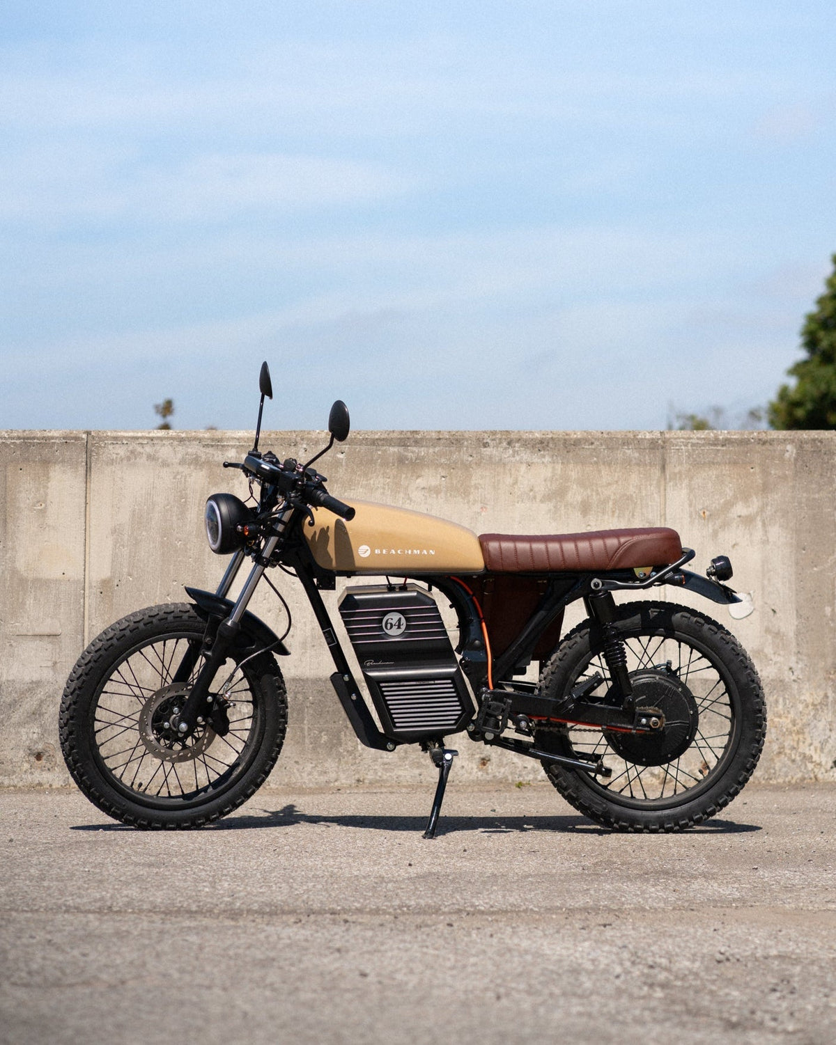 Beachman '64 Electric Café Racer E-Bike