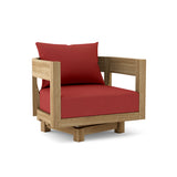 Anderson Coronado Deep Seating Swivel Armchair – Solid Teak with 360° Rotation (DS-308)
