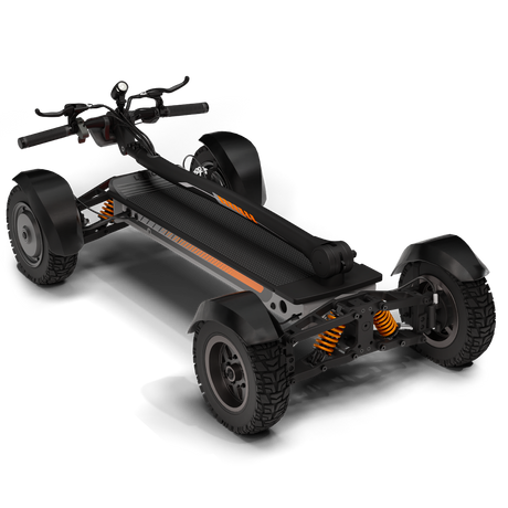 CycleBoard X-Quad 3000 Off-Road Electric Scooter – 4-Wheel, 27 MPH, 50-Mile Range, Full Suspension