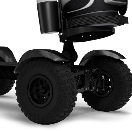 CycleBoard X-Quad 3000 Golf – Single-Rider Electric Golf Vehicle, Turf-Friendly, Golf Bag Mount
