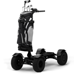 CycleBoard X-Quad 3000 Golf – Single-Rider Electric Golf Vehicle, Turf-Friendly, Golf Bag Mount