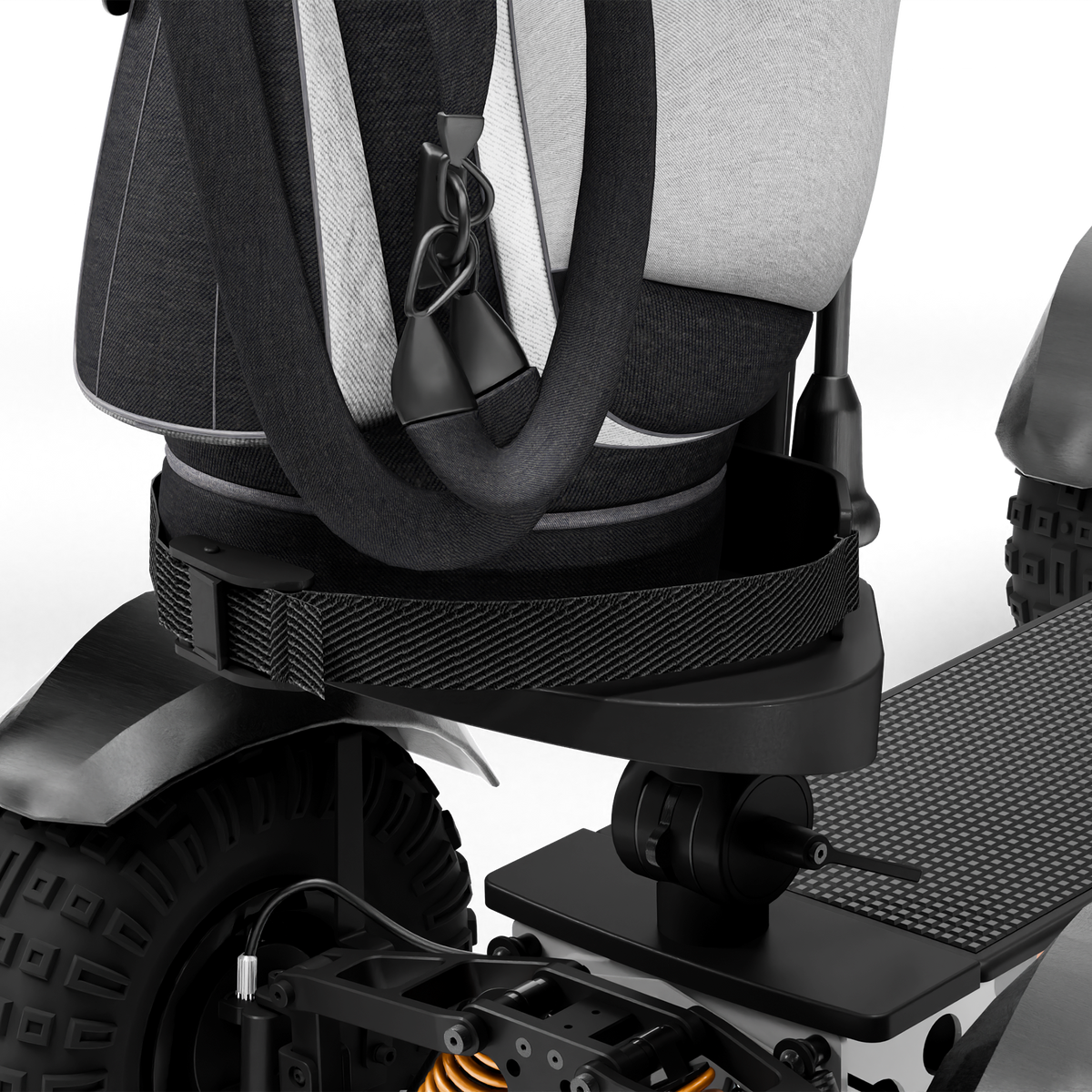 CycleBoard X-Quad 3000 Golf – Single-Rider Electric Golf Vehicle, Turf-Friendly, Golf Bag Mount