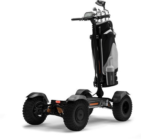 CycleBoard X-Quad 3000 Golf – Single-Rider Electric Golf Vehicle, Turf-Friendly, Golf Bag Mount